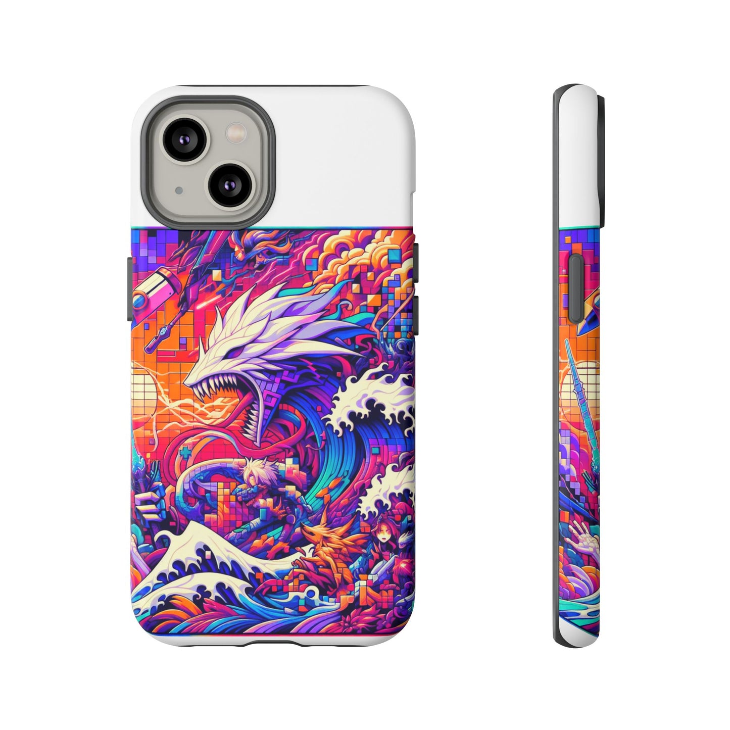 above here whopper whopper sigma stopper colourful protective phone case