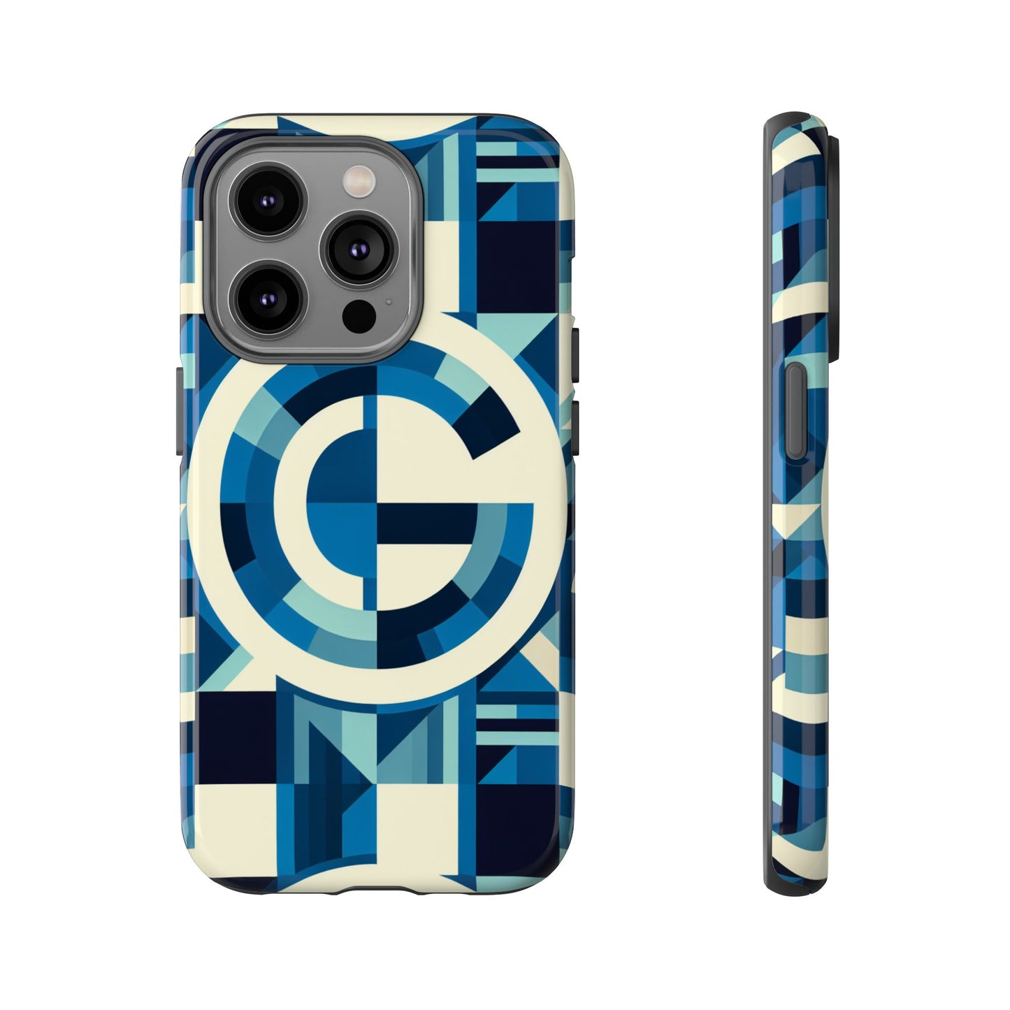 letter blue alphabet g phone case with 3d wrap and shock absorption for kids and teens stylish protective cover for smartphones