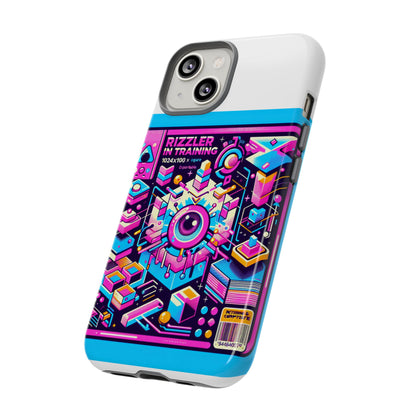 Rizzler In Training 3D Wrap Protective Phone Case for Anime Lovers
