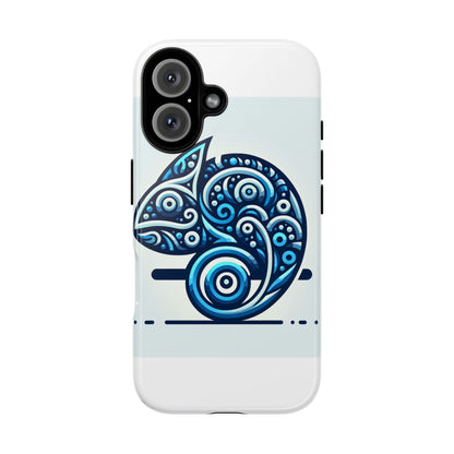 Vibrant 3D Blue Animal Design Protective Phone Case – Unique Accessory for Self-Expression Compatible with iPhone 13, 14, 15 & 16 – all models including Pro, Pro Max & Plus