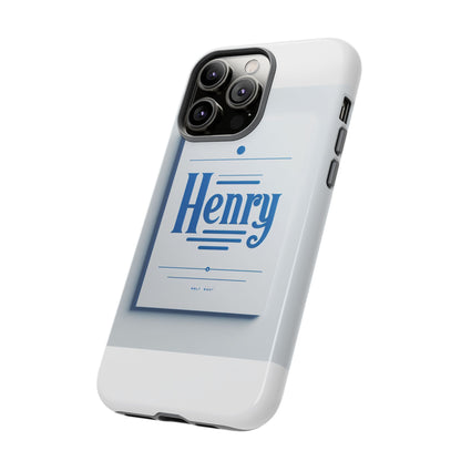 Stylish Blue Typographic Phone Case for Men and Women, Durable Protection, Unique Design, Compatible with iPhone 13, 14, 15 & 16 – all models including Pro, Pro Max & Plus