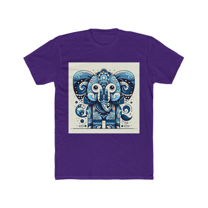 Animal Artwork Unisex T-Shirt – Blue Graphic Tee for Casual Comfort and Everyday Fashion Statement
