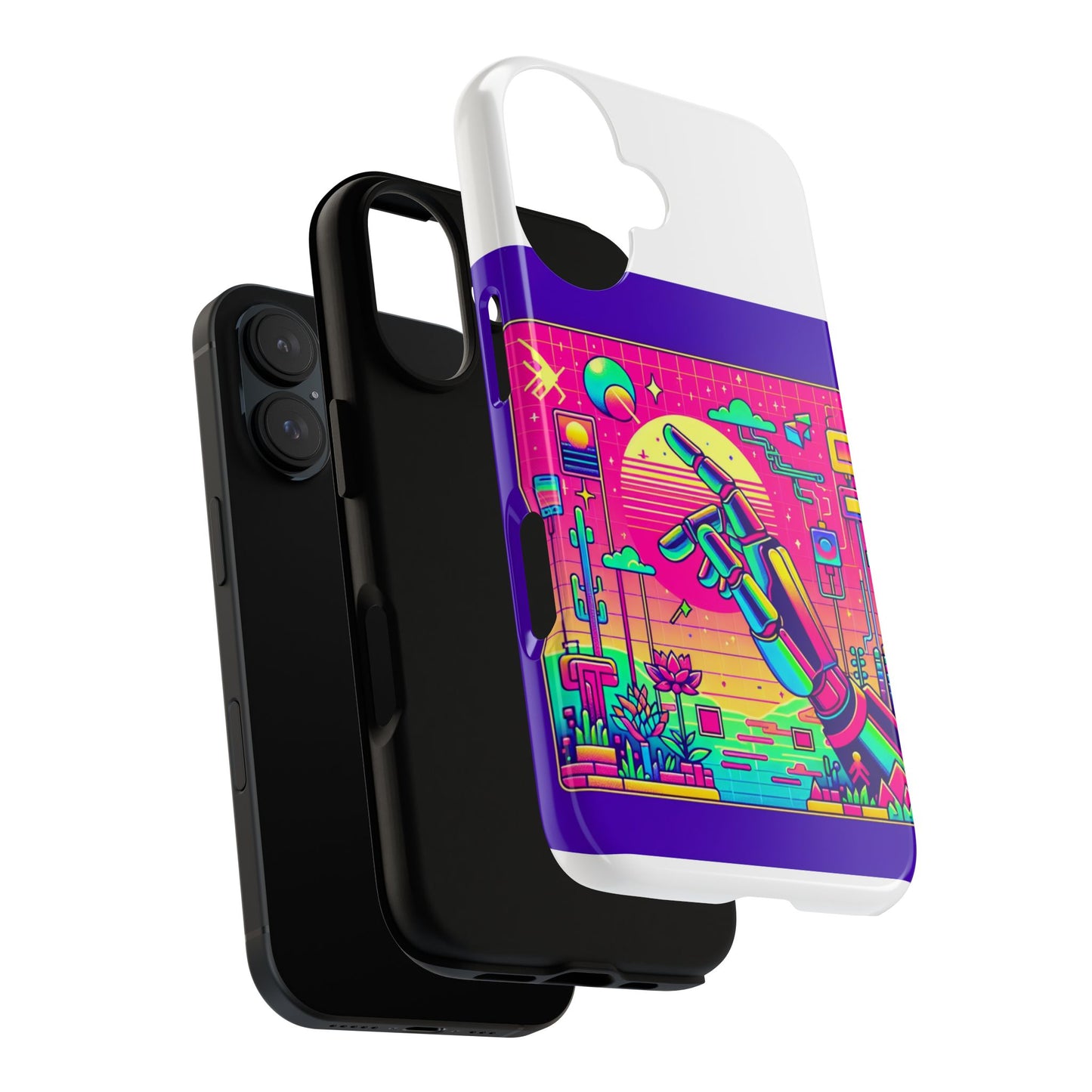 touch grass technician 3d wrap protective phone case