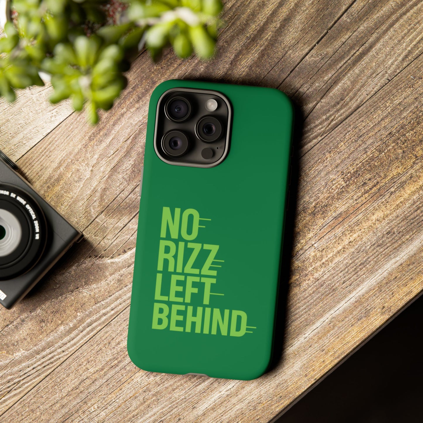 tough cases - no rizz left behind phone case for ultimate protection and style