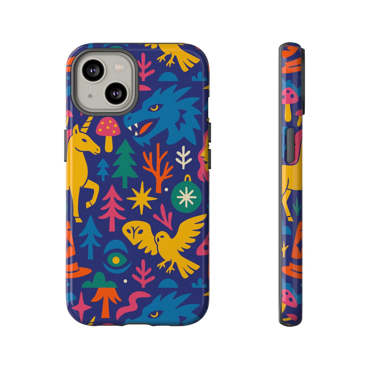 vibrant retro 3d wrap protective phone case with funky multicolour design stylish accessory for self-expression compatible with iphone 13, 14, 15 & 16 – all models including pro, pro max & plus