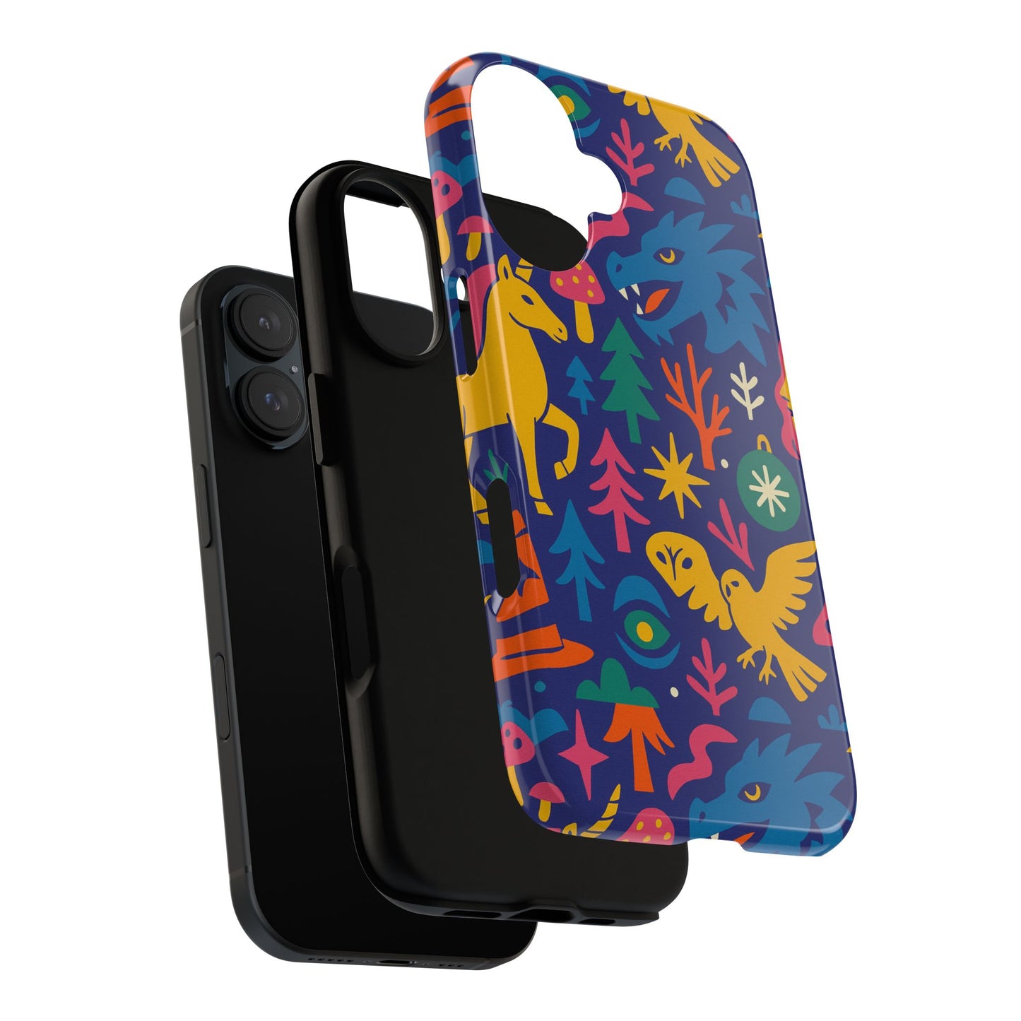 vibrant retro 3d wrap protective phone case with funky multicolour design stylish accessory for self-expression compatible with iphone 13, 14, 15 & 16 – all models including pro, pro max & plus