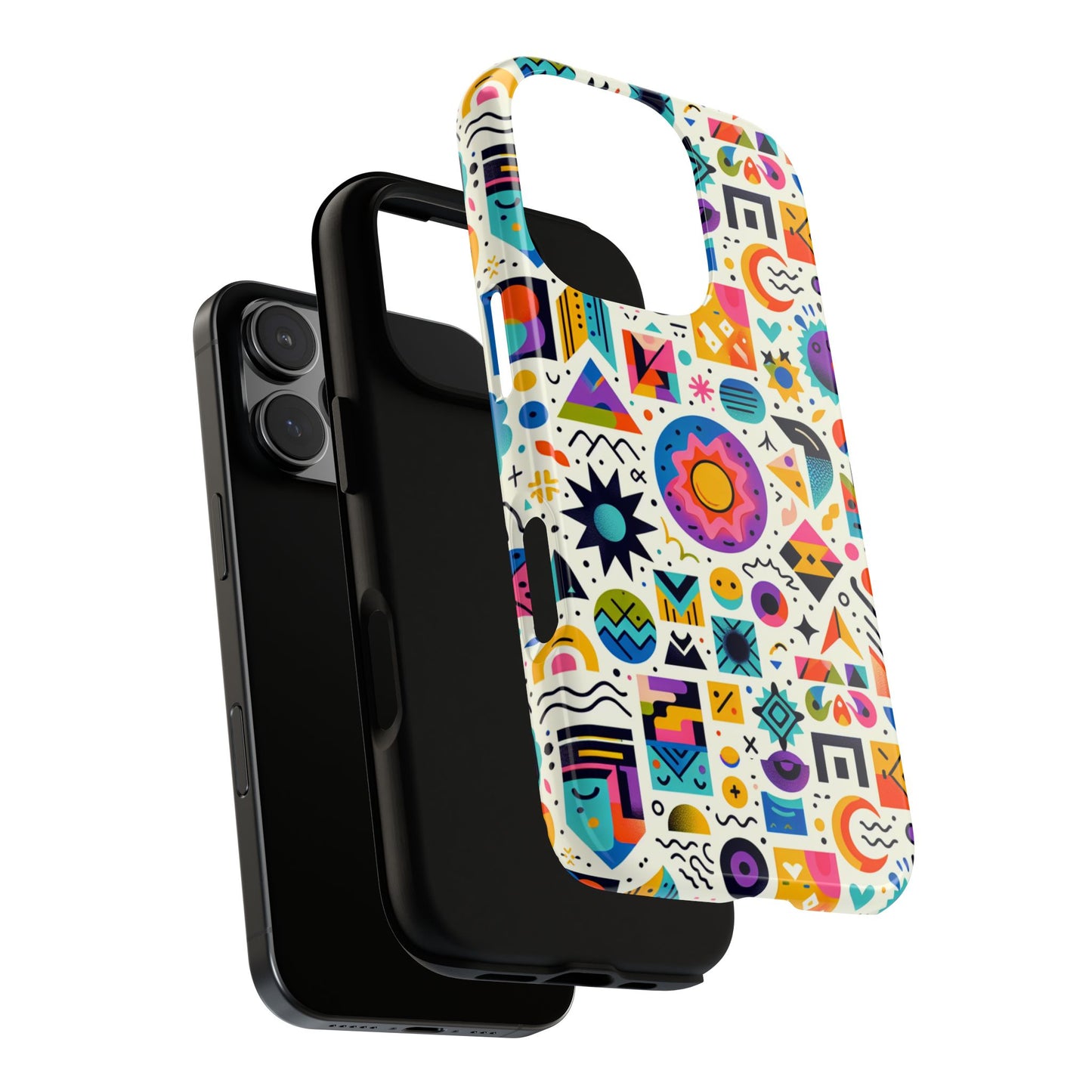 pattern image 10 vibrant 3d phone case for smartphone protection and style compatible with iphone 13, 14, 15 & 16 – all models including pro, pro max & plus