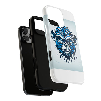 Vibrant 3D Gorilla Design Protective Phone Case for Unique Style and Stylish Protection Compatible with iPhone 13, 14, 15 & 16 – all models including Pro, Pro Max & Plus