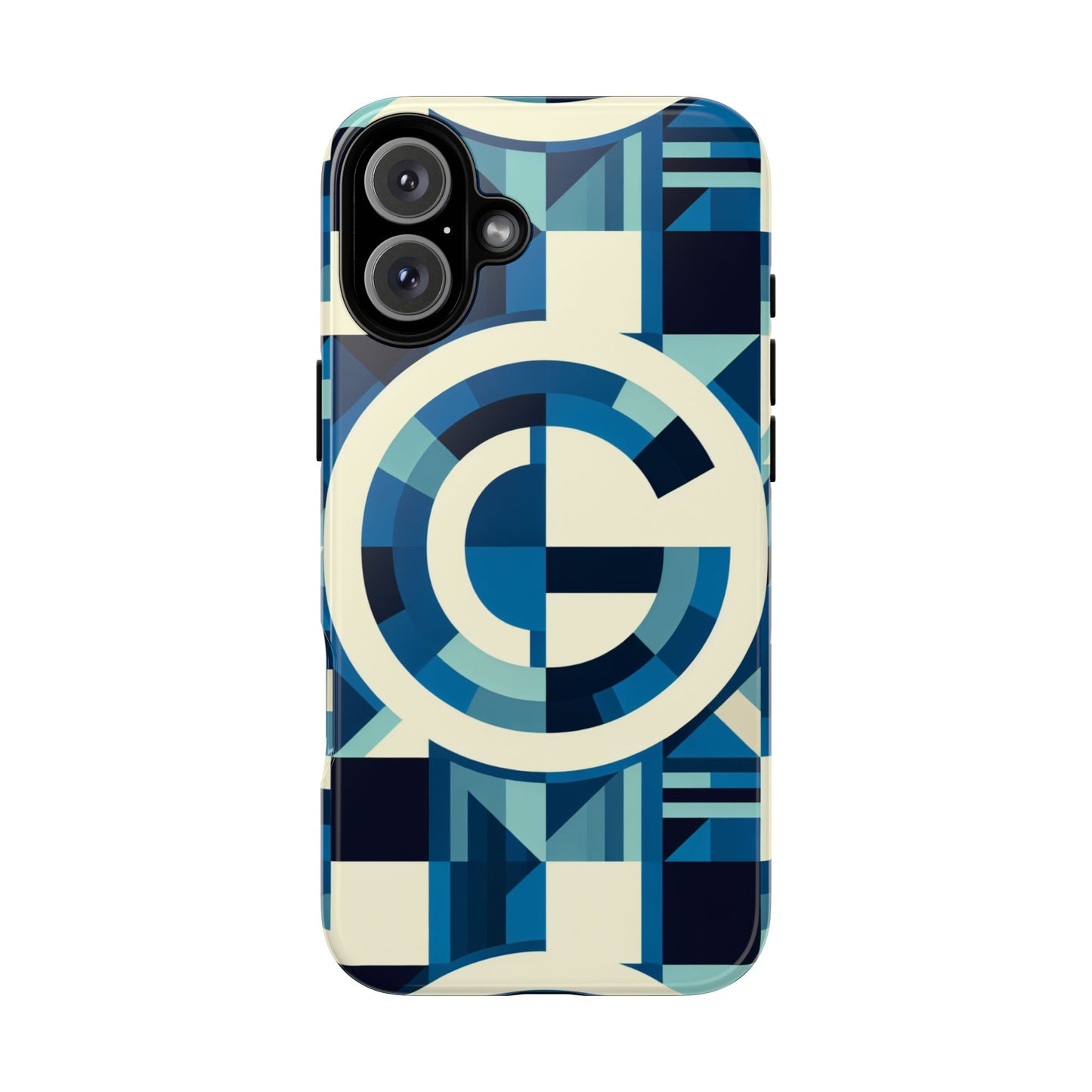 letter blue alphabet g phone case with 3d wrap and shock absorption for kids and teens stylish protective cover for smartphones