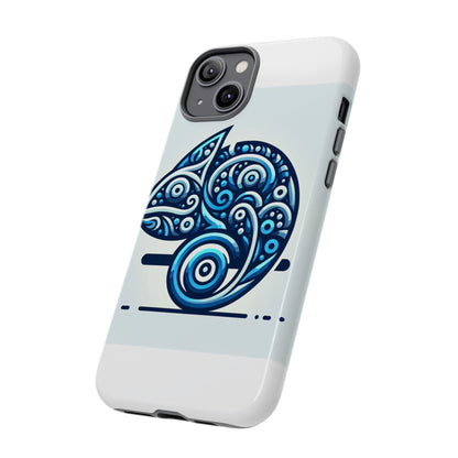 Vibrant 3D Blue Animal Design Protective Phone Case – Unique Accessory for Self-Expression Compatible with iPhone 13, 14, 15 & 16 – all models including Pro, Pro Max & Plus