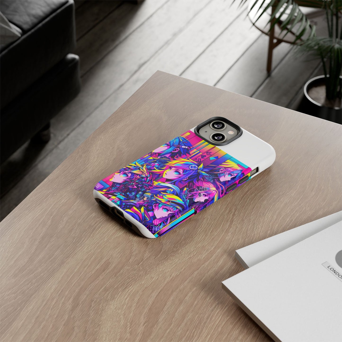 cap-free culture protective phone case with 3d wrap design, durable silicone liner, uv resistant, ideal gift for anime and comic fans