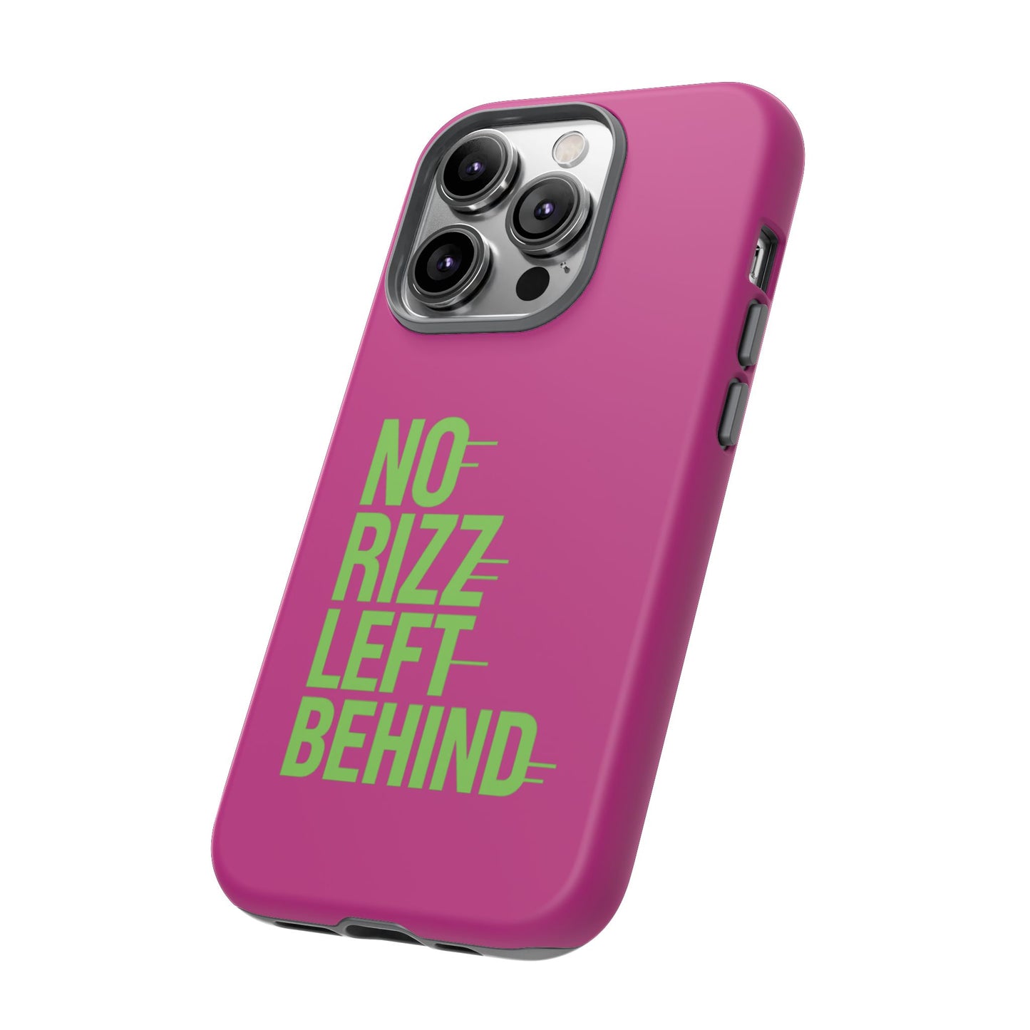 tough cases - no rizz left behind phone case for ultimate protection and style