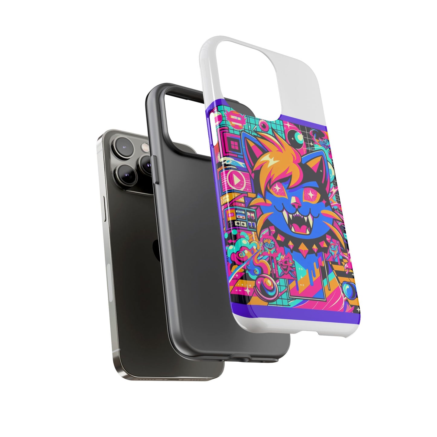 mewing master protective phone case with 3d wrap design