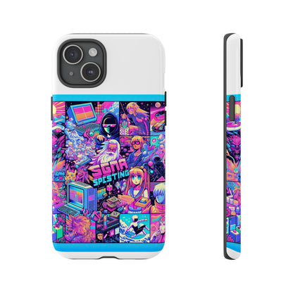 Sigma Sprinting Vibrant Protective Phone Case for Smartphones, 3D Wrap Design with UV Protection, Durable Shock Absorbent Material, Ideal Gift for Anime and Comic Lovers