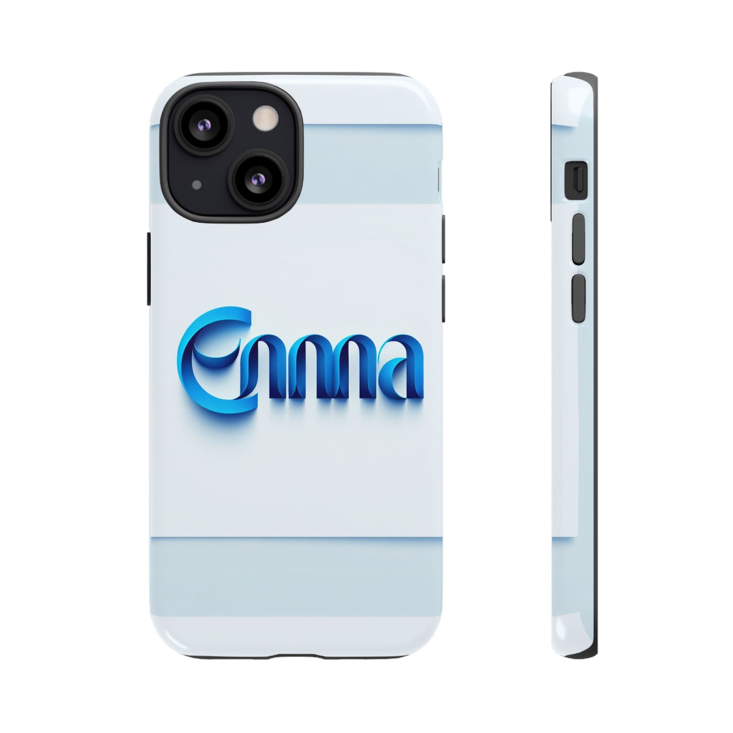 emma blue 3d wrap protective phone case for smartphones with vivid anime comic design shock absorption and uv protection