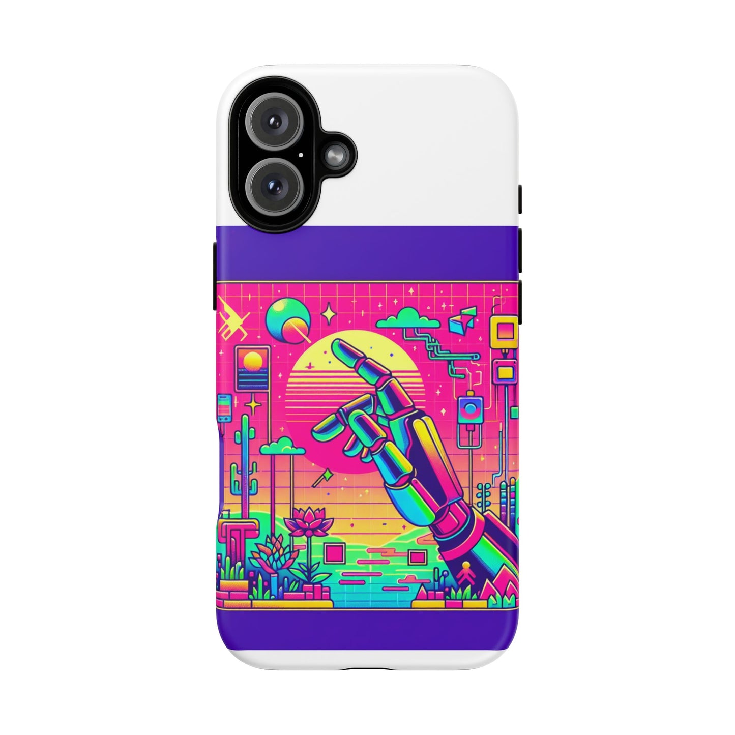 touch grass technician 3d wrap protective phone case
