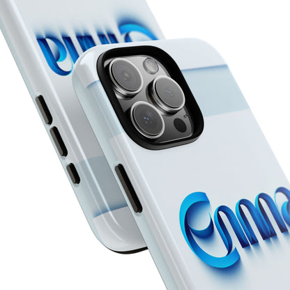 Emma Blue 3D Wrap Protective Phone Case for Smartphones with Vivid Anime Comic Design Shock Absorption and UV Protection