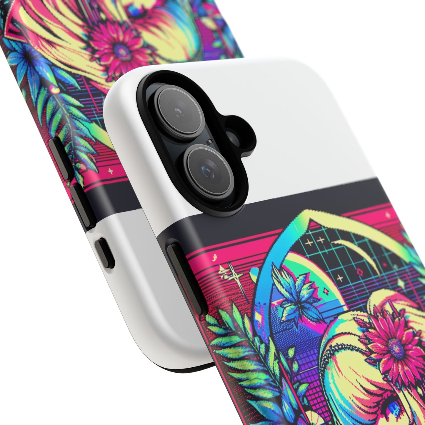 npc detox plan - vibrant protective phone case for anime and comic lovers, durable shock absorption, uv protected, glossy or matte finish