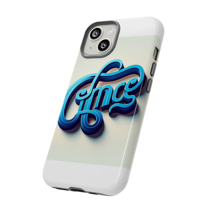 Vibrant 3D Textured Phone Case for Stylish Protection in Blue – Compatible with iPhone 13, 14, 15 & 16 – All Models Including Pro, Pro Max & Plus