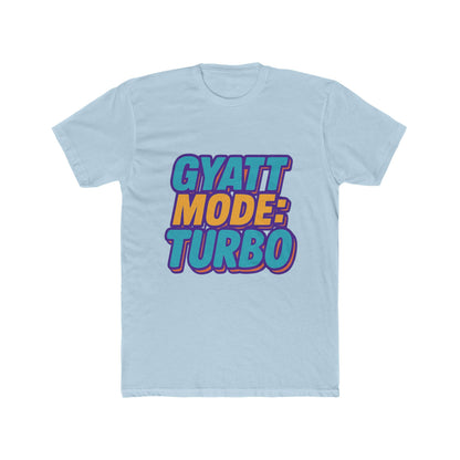 Gyatt Mode Turbo Purple Meme Unisex T-Shirt - Funny Graphic Tee for Trendy Casual Wear