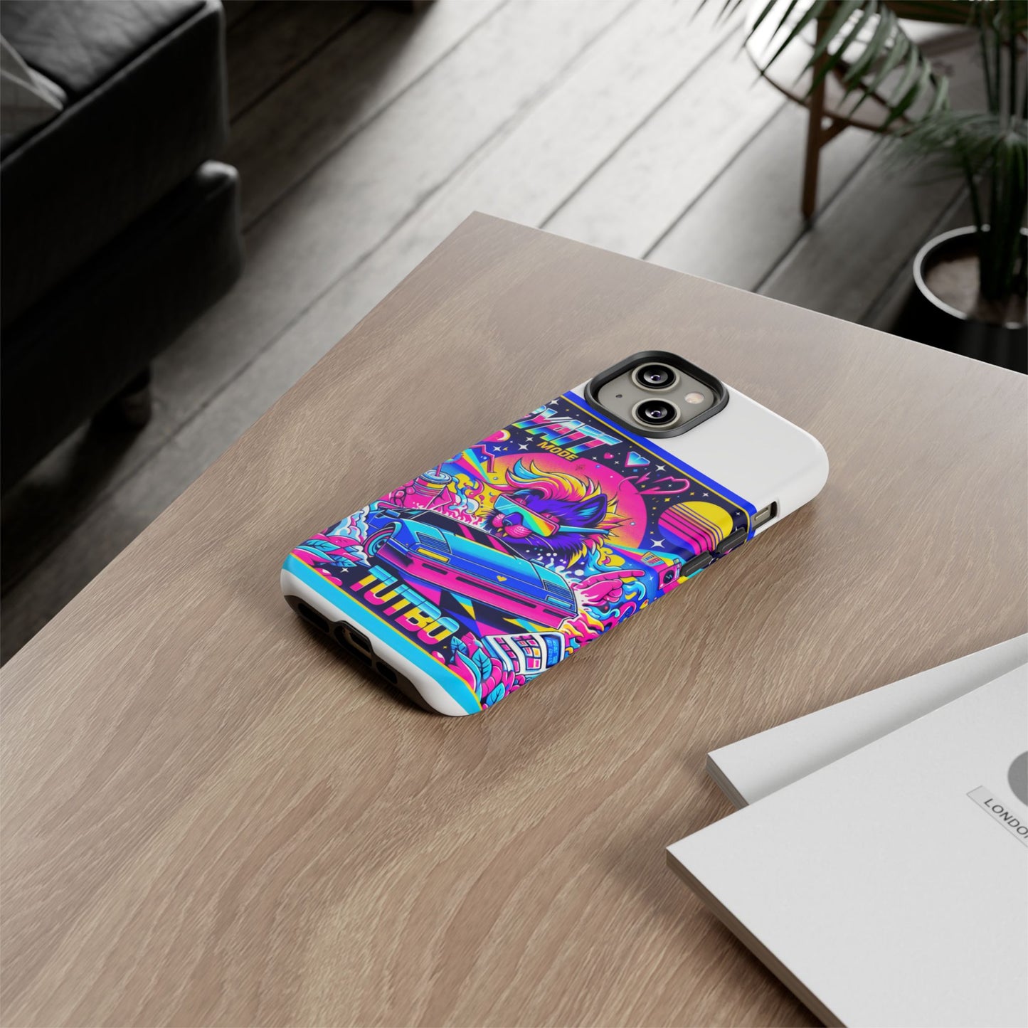 gyatt mode turbo 3d wrap protective phone case for anime fans, durable tpu silicone, uv protected, shock absorption, glossy or matte finish, unique gift idea