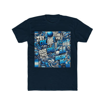 Stylish & Comfortable Unisex T-Shirt for Men & Women - Aesthetic Blue Graphic Tee