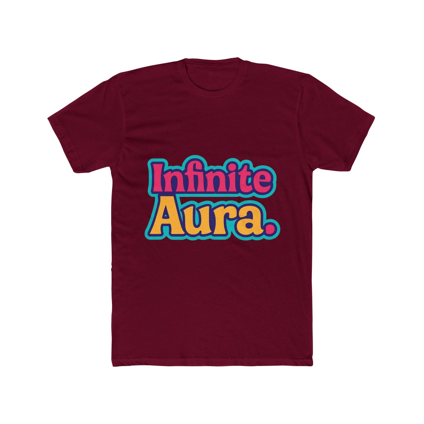 infinite aura unisex t-shirt – aesthetic multicolor design, comfortable casual wear