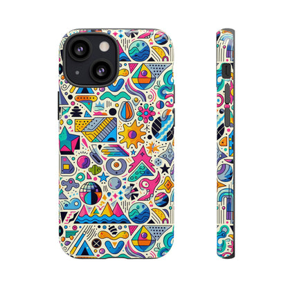 Pattern Image 5 Vibrant Shockproof Phone Case for Anime and Comic Fans - Stylish Protective Cover with 3D Wrap Design Compatible with iPhone 13, 14, 15 & 16 – all models including Pro, Pro Max & Plus