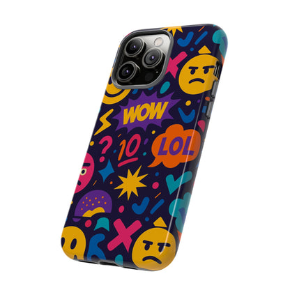 Vibrant 3D Emoji Phone Case with Fun Multicolour Design for Stylish Protection Compatible with iPhone 13, 14, 15 & 16 – All Models Including Pro, Pro Max & Plus