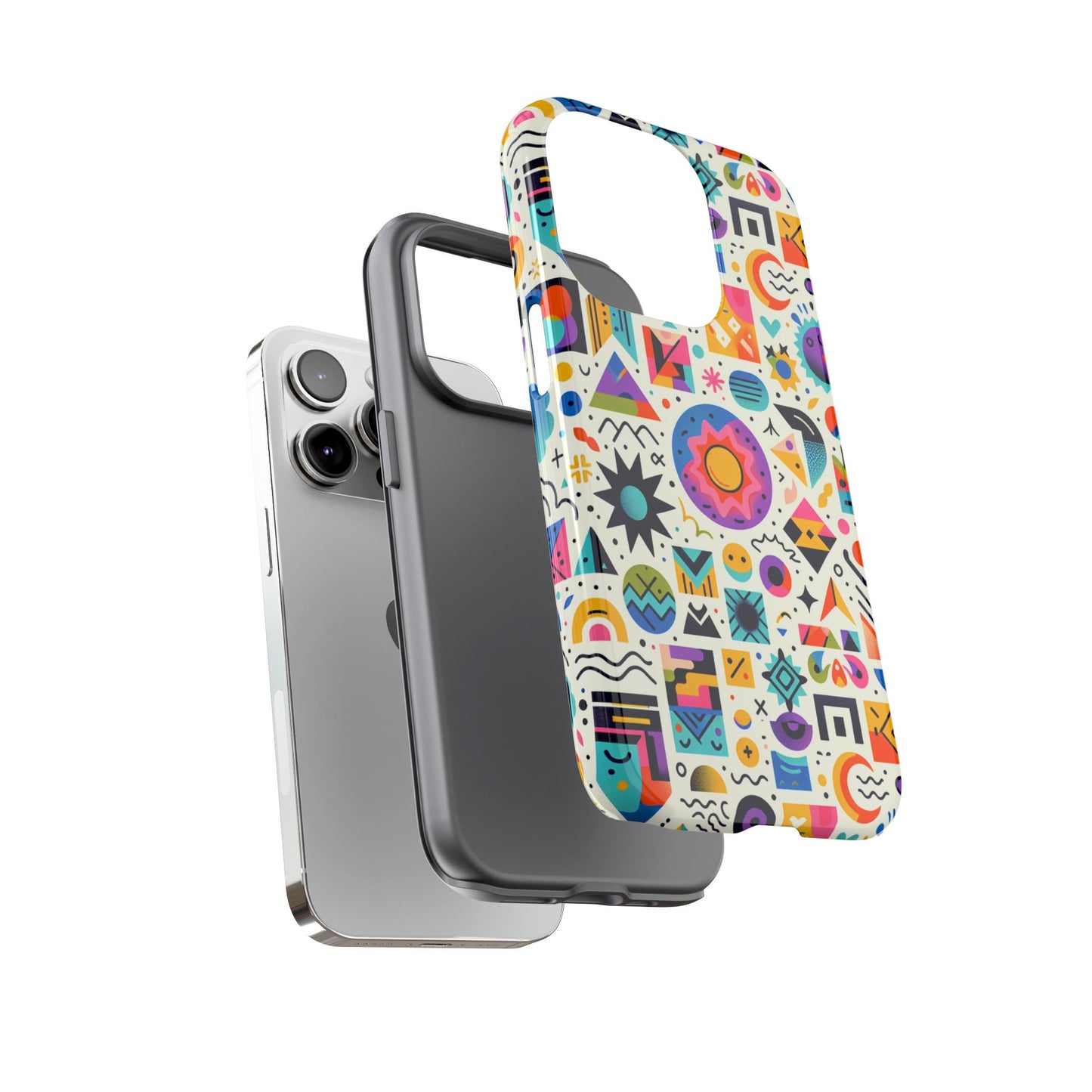 pattern image 10 vibrant 3d phone case for smartphone protection and style compatible with iphone 13, 14, 15 & 16 – all models including pro, pro max & plus