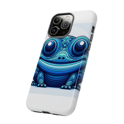 Vibrant 3D Animal-Inspired Phone Case in Blue for Stylish Protection and Unique Expression Compatible with iPhone 13, 14, 15 & 16 – all models including Pro, Pro Max & Plus