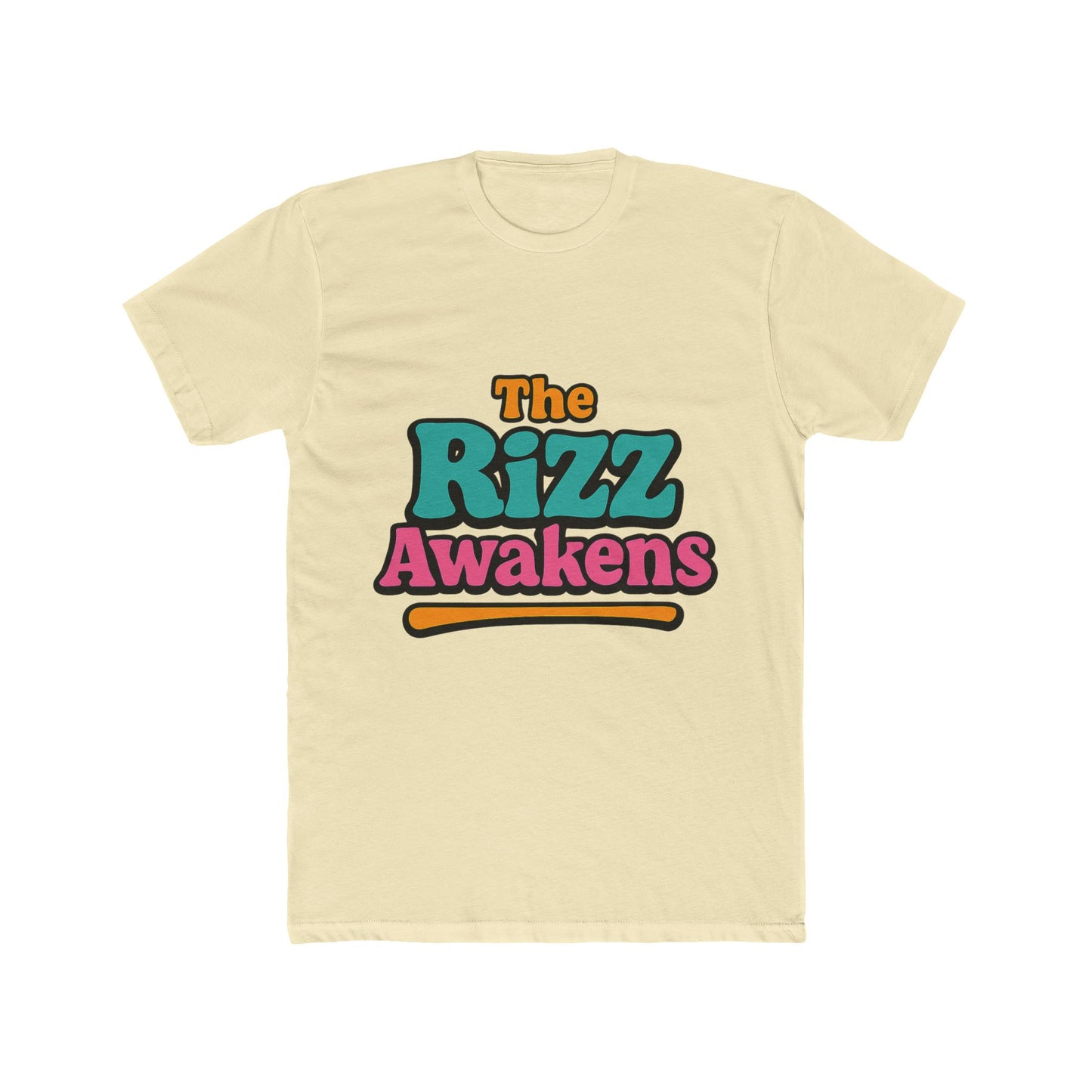 the rizz awakens unisex t-shirt – funny meme graphic tee, multicolor design, comfortable casual wear