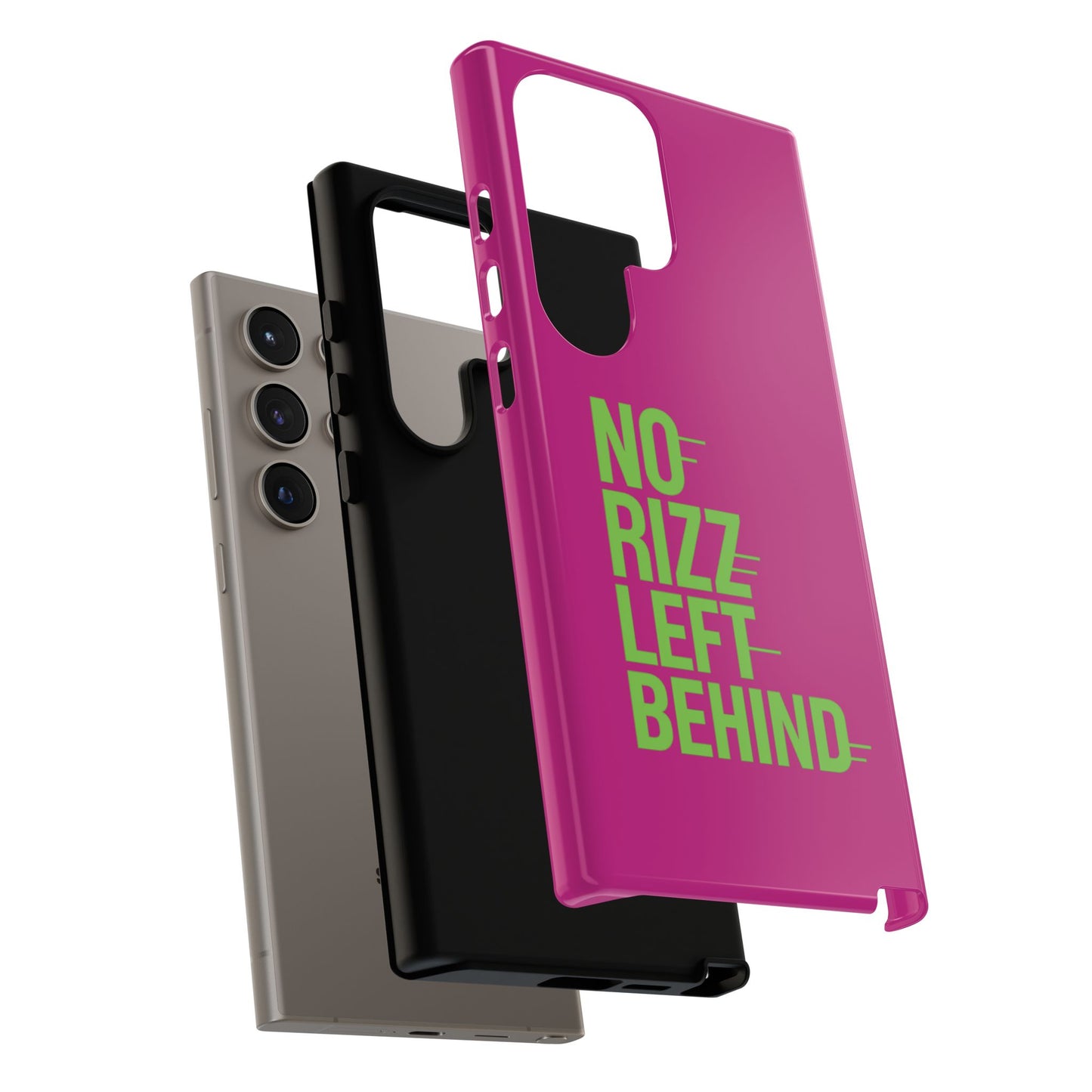 tough cases - no rizz left behind phone case for ultimate protection and style