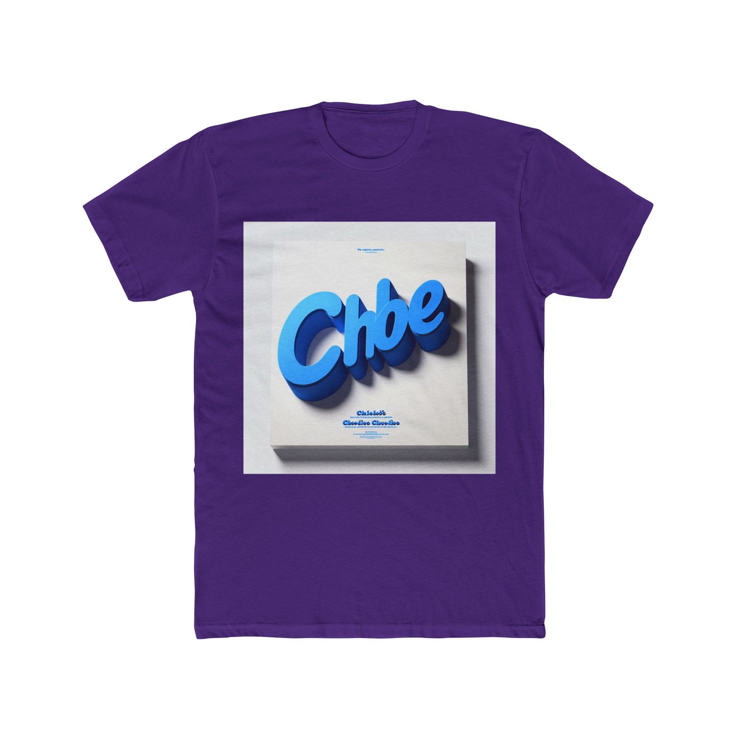 stylish alphabet blue 46 unisex t-shirt - comfortable graphic tee for everyday wear