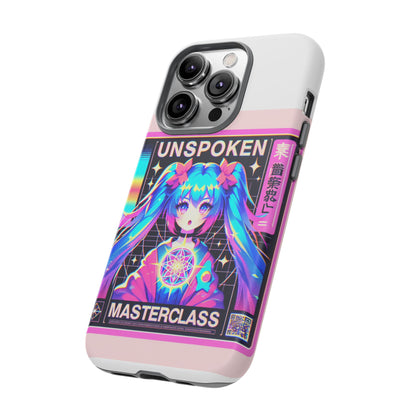 Unspoken Riz Masterclass Protective Phone Case, 3D Wrap Design, Durable Shock Absorption, UV Protected, Ideal Gift for Anime and Comic Fans, Glossy or Matte Finish