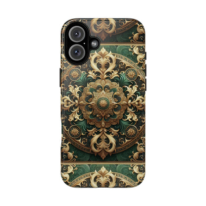 Pattern Image 2 Vibrant Comic Style Phone Case for Men and Women with Ornate Baroque Design Compatible with iPhone 13, 14, 15 & 16 – all models including Pro, Pro Max & Plus