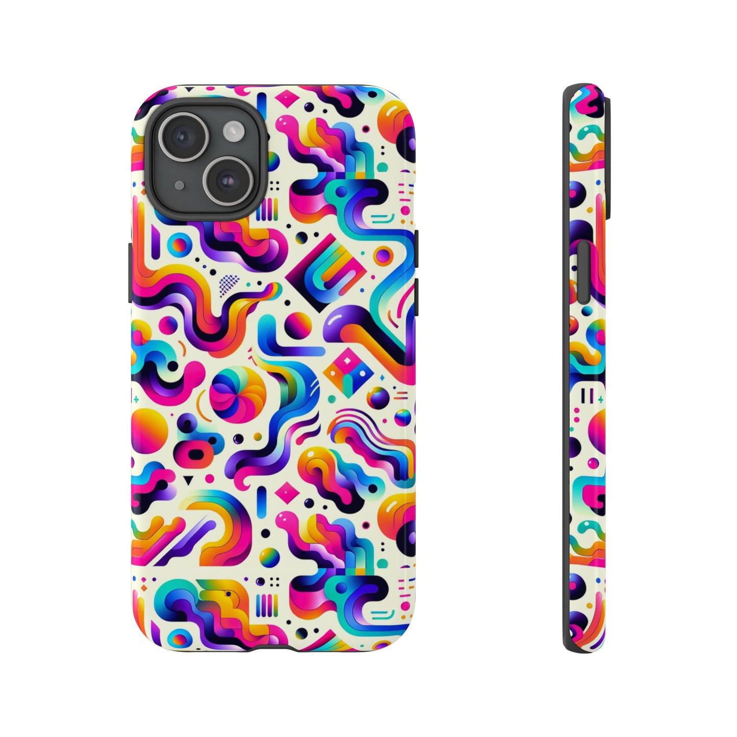 pattern image 7 vibrant 3d wrap phone case for anime and comic style protection