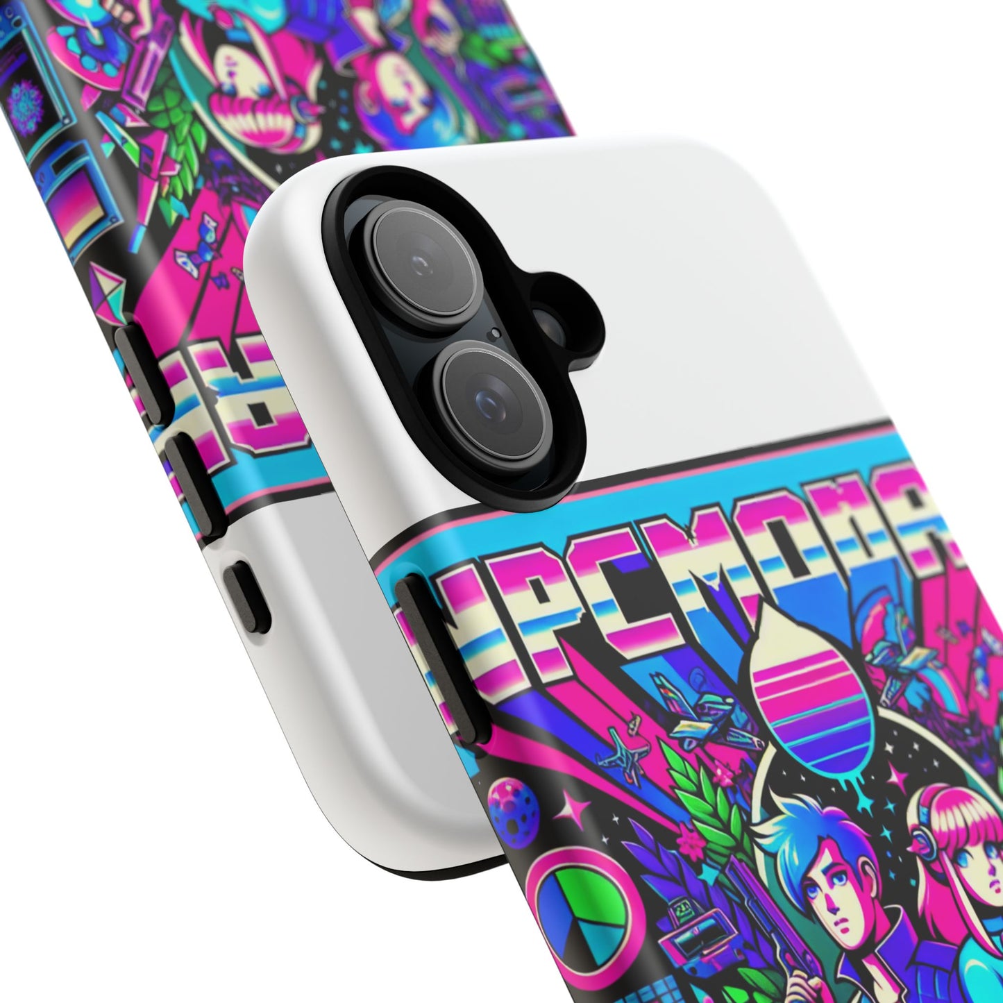 npc no more 3d wrap protective phone case for anime lovers