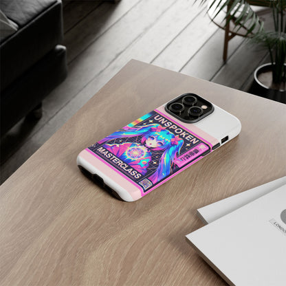Unspoken Riz Masterclass Protective Phone Case, 3D Wrap Design, Durable Shock Absorption, UV Protected, Ideal Gift for Anime and Comic Fans, Glossy or Matte Finish