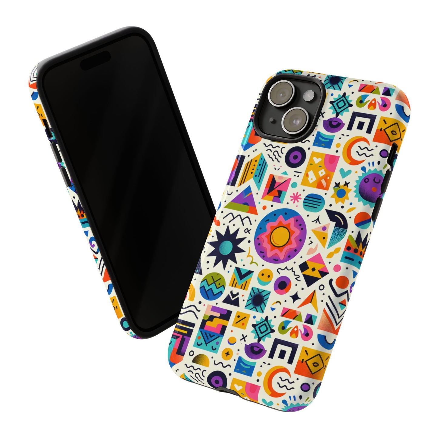 pattern image 10 vibrant 3d phone case for smartphone protection and style compatible with iphone 13, 14, 15 & 16 – all models including pro, pro max & plus