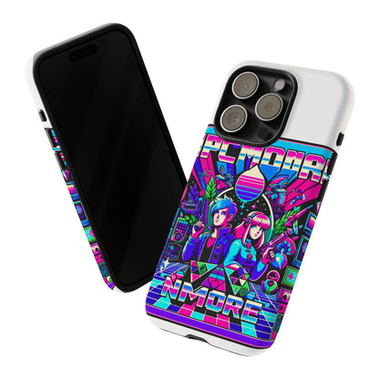 Npc No More 3D Wrap Protective Phone Case for Anime Lovers
