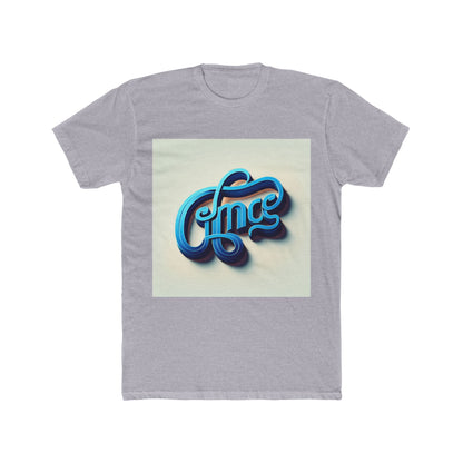 Unisex T-Shirt - Alphabet Blue 56 Stylish Graphic Tee for Casual Wear, Trendy Unisex Shirt