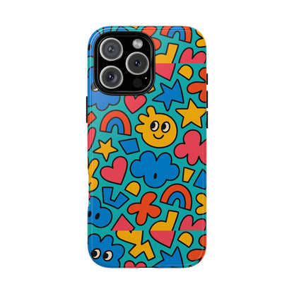 Vibrant Cartoon 3D Wrap Protective Phone Case with Fun Playful Design for Smartphone Lovers Compatible with iPhone 13, 14, 15 & 16 – All Models Including Pro, Pro Max & Plus