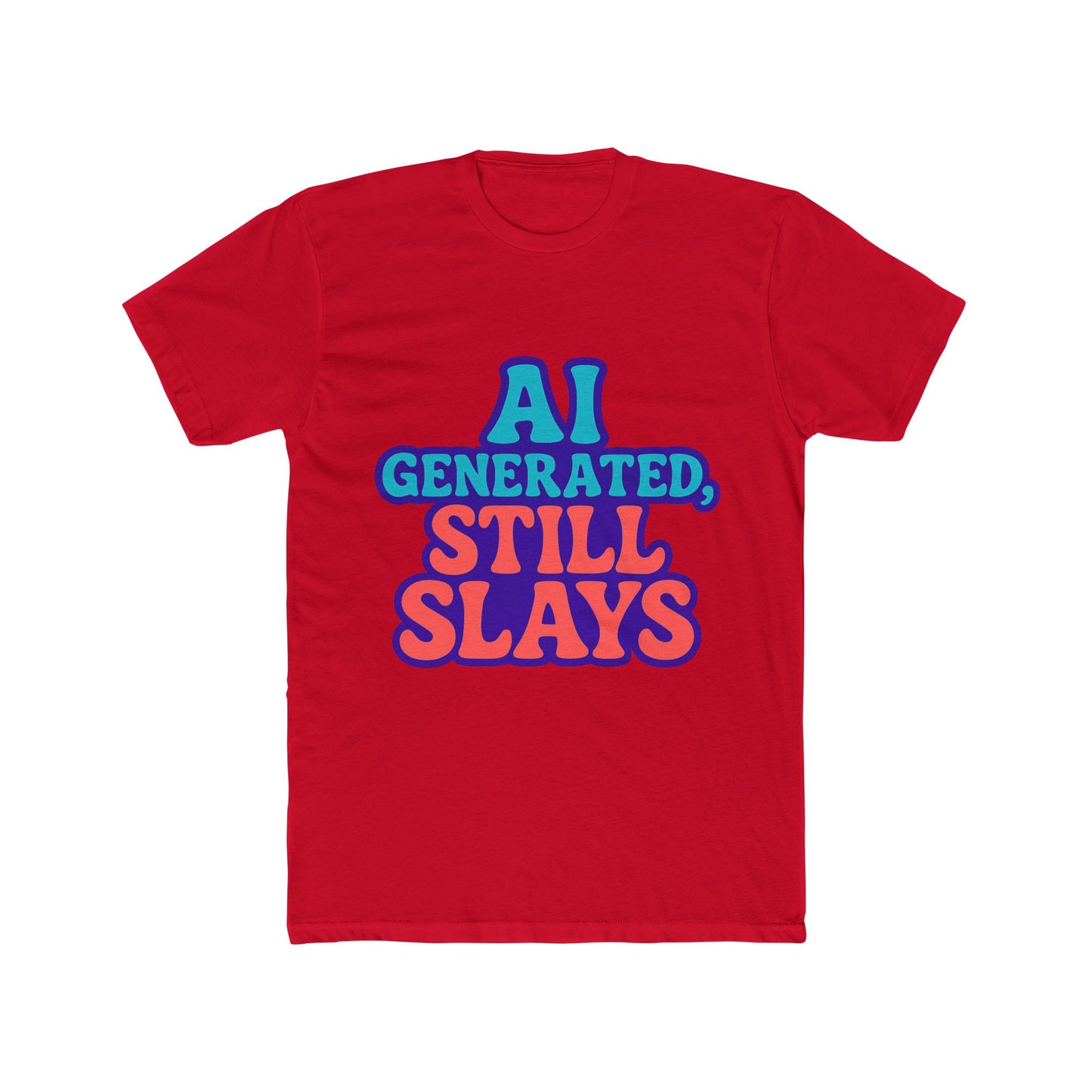 ai generated meme unisex t-shirt – multicolor graphic tee for casual wear by men & women