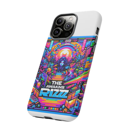 The Rizz Awakens 3D Wrap Protective Phone Case for Anime and Comic Lovers