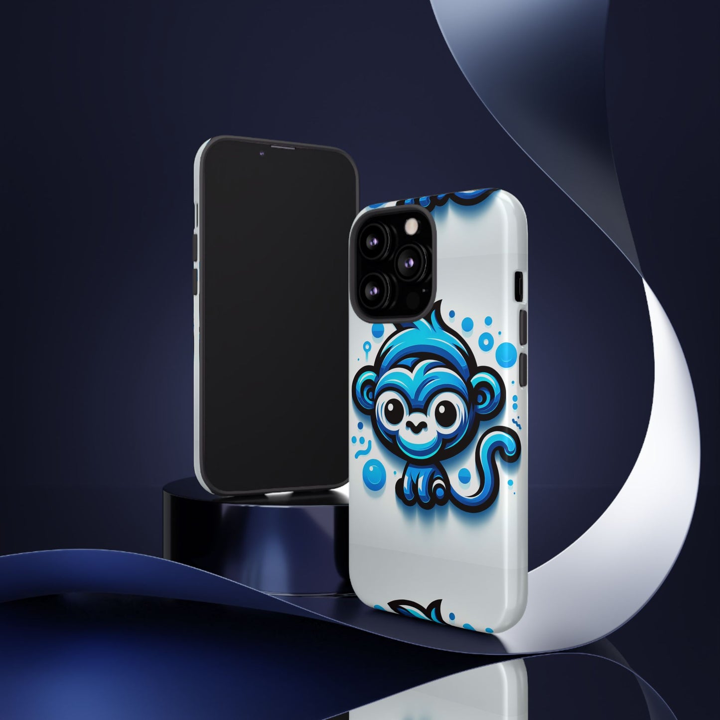 blue animal create 19 cartoon animal phone case with 3d wrap design shock absorption for smartphones compatible with iphone and android devices
