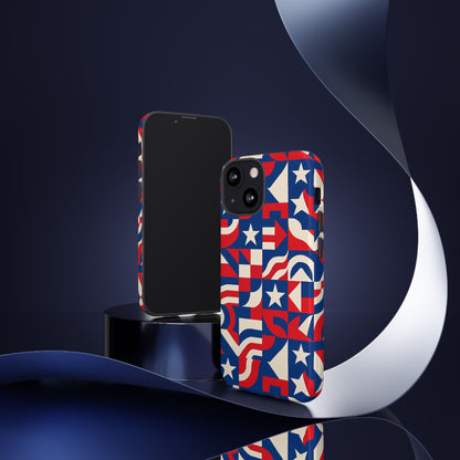 Vibrant Geometric 3D Wrap Protective Phone Case in Multicolour Design for Stylish Protection - Ideal for Men and Women, Compatible with iPhone 13, 14, 15 & 16 – all models including Pro, Pro Max & Plus