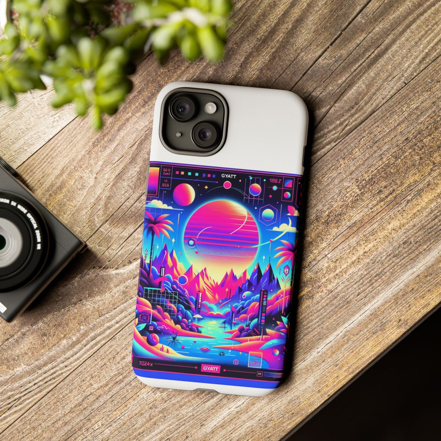 gyatt alert 3d wrap protective phone case for anime lovers