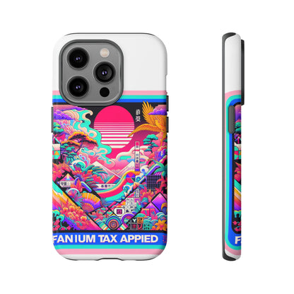 Fanum Tax Applied Protective Phone Case, 3D Wrap Design, Durable Silicone Liner, UV Protected, Shock Absorbing, Fun Anime and Comic Style, Ideal Gift for Tech Enthusiasts