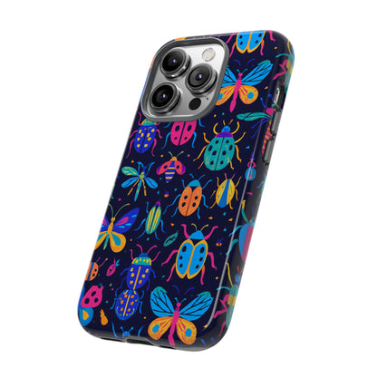 Vibrant 3D Insect Design Phone Case for Stylish Protection and Unique Aesthetic Compatible with iPhone 13, 14, 15 & 16 – all models including Pro, Pro Max & Plus